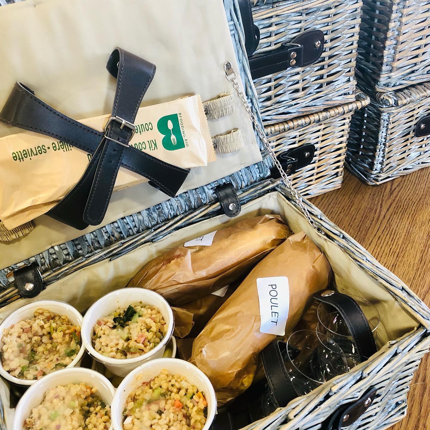 panier pique nique chic